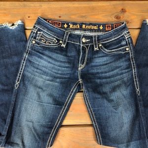 ROCK REVIVAL JEANS DEBBIE BOOT CUT